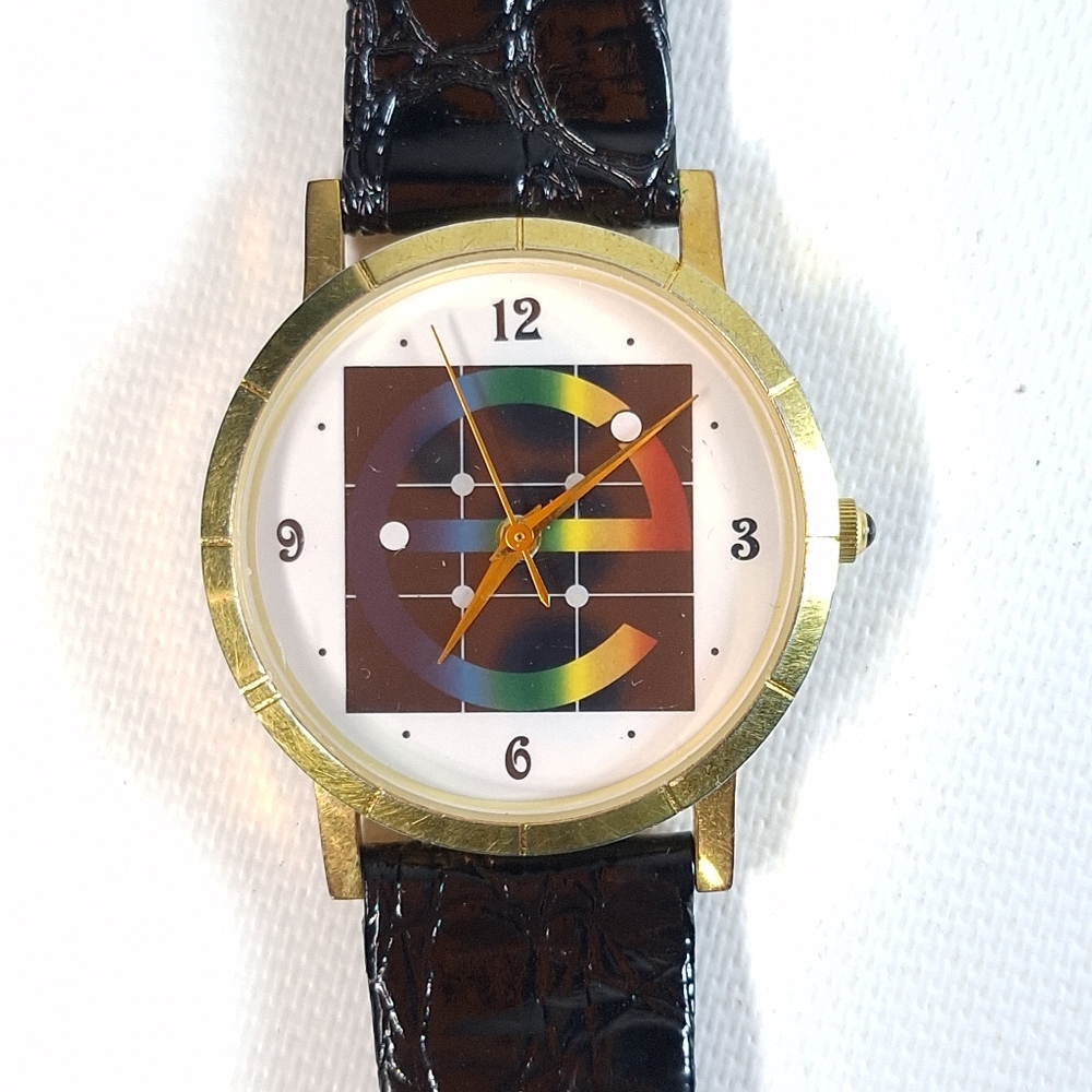 Image Watches Inc. California Vintage Graphic Dial Unisex Watch, New Battery
